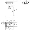 Раковина IDEAL STANDARD Connect Space E136101